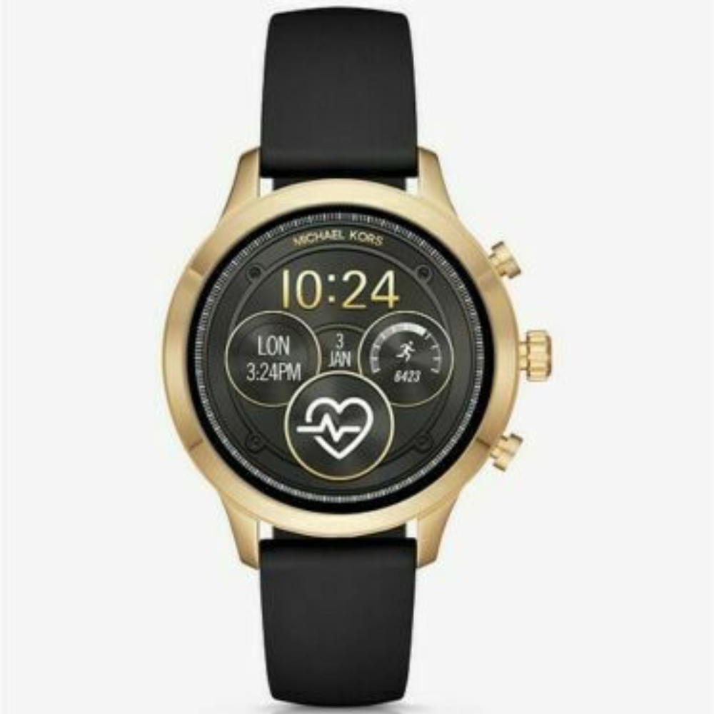 Michael Kors Runway Black SilicoSmartwatch MKT5053